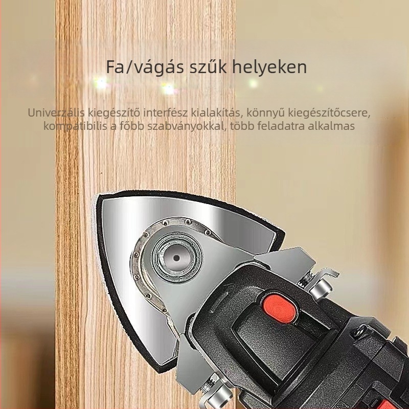 Sarokcsiszoló: univerzális átalakítófej készlet faragáshoz és horonyozáshoz, 36V, rozsdamentes acélhoz kompatibilis, multifunkcionális kiegészítők