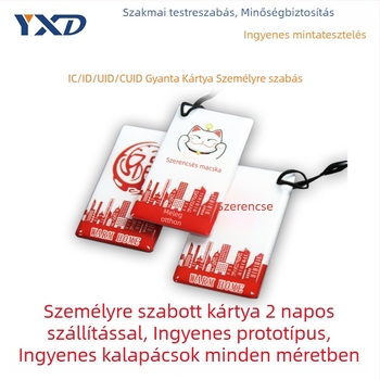 Epoxiból készült hozzáférés-ellenőrző intelligens kártya – érintés nélküli IC-kártya, ingatlanokra, campusra, liftre és hotel/apartman hozzáférésre (100000 írási/olvasási ciklus)