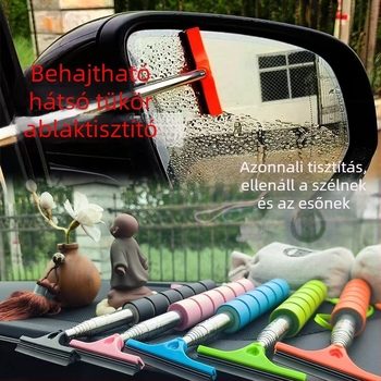 Hátsó visszapillantó tükör törlője, rozsdamentes acél, testreszabás nélküli