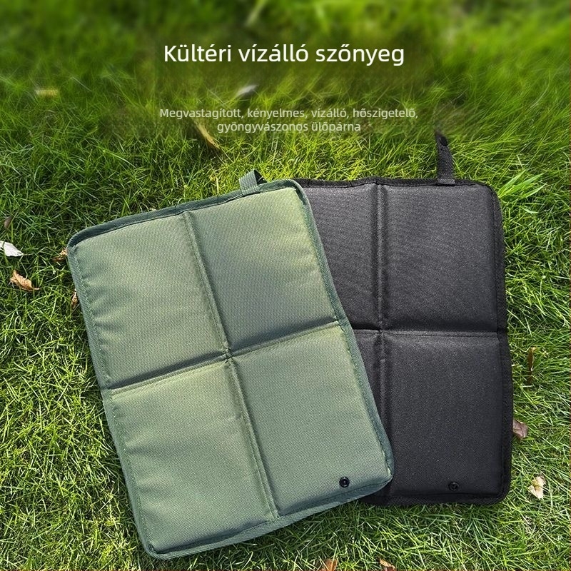 Oems Oxford anyagból készült összecsukható kemping alátét – vízálló, vastagabb, egy személyre (Yiwu, 72 g)