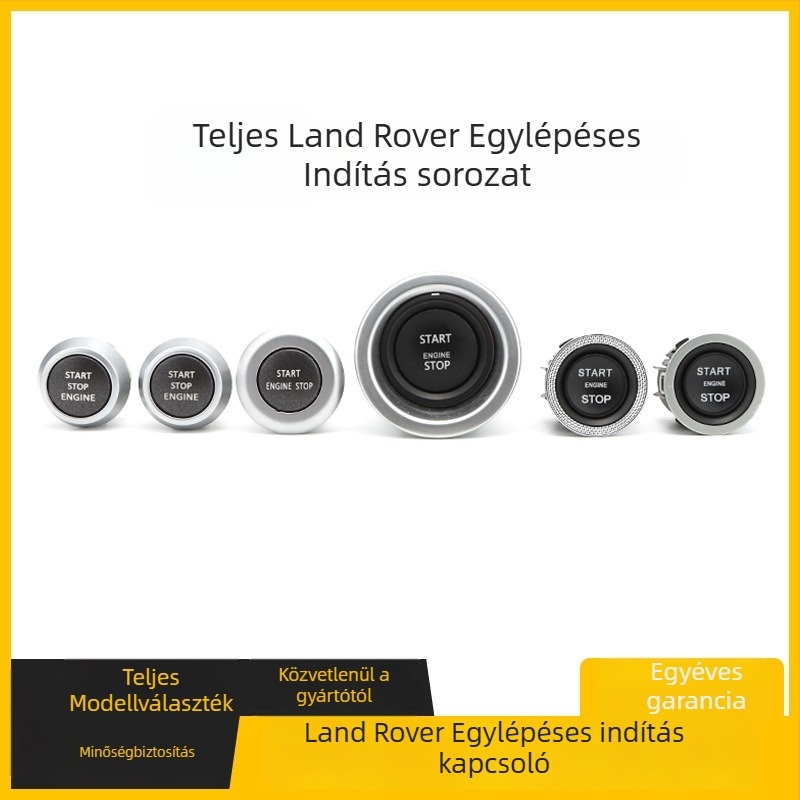 Land Rover egygombos indításkapcsoló – Jiudi LR094038, LR014015, speciális anyag