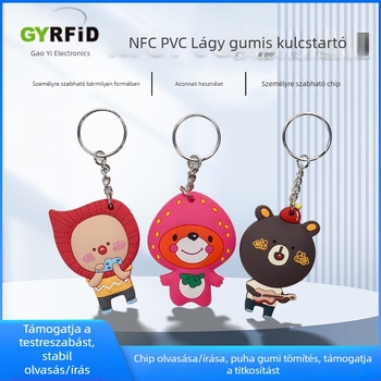 Okos kártya hozzáféréshez RFID/NFC, modell KES05, érintésmentes, 1K memória, 1 000 000 írás-törlés ciklus, üzemmérséklet -30°C-tól +80°C-ig