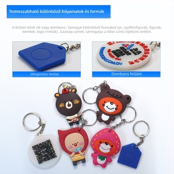 Okos kártya hozzáféréshez RFID/NFC, modell KES05, érintésmentes, 1K memória, 1 000 000 írás-törlés ciklus, üzemmérséklet -30°C-tól +80°C-ig