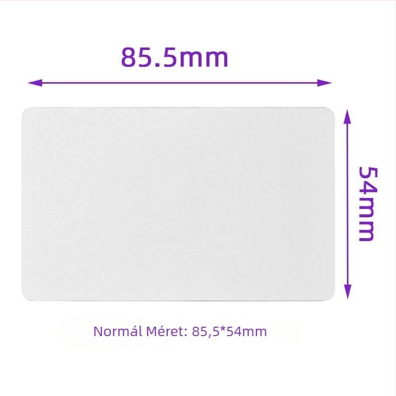 Szállodai ajtózárhoz szánt intelligens IC-kártya — érintésmentes kártya alacsony- és magas frekvenciás kapcsolókhoz; alkalmas szállodákra, panziókra, vendégházakra, klubokra és irodákra