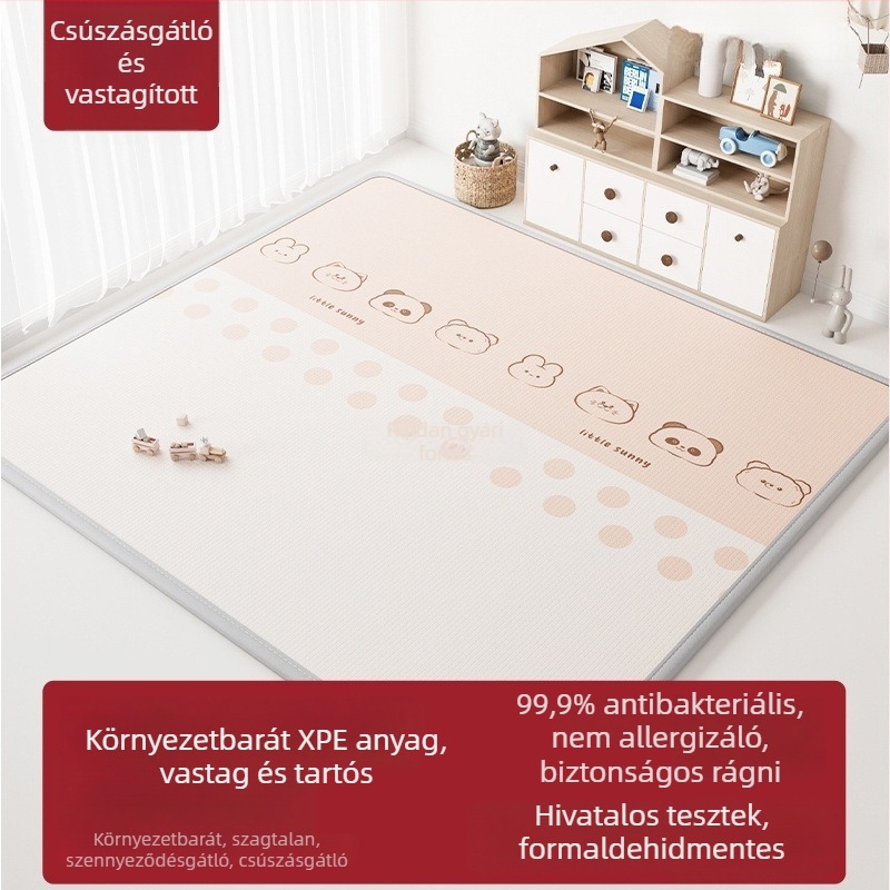 Baba mászó matrac, vastag, esésvédő, szagtalan, XPE padlómat gyerekeknek
