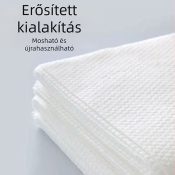 Háziállatok számára egyszer használatos fürdető törölköző, pamutból, növényi rostok, márka Unique, vízfelvétel 0–5 s, gyártási folyamat: sima szövés.