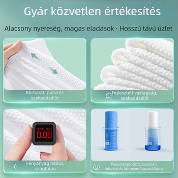 Egyszer használatos háziállat-törölközők, vastag fürdő törölközők macskáknak és kutyáknak, univerzális a kozmetikai és fodrászszalonokhoz; anyag: fa celluloszrost; kapok; nedvesség felszívódása: 0–5 s