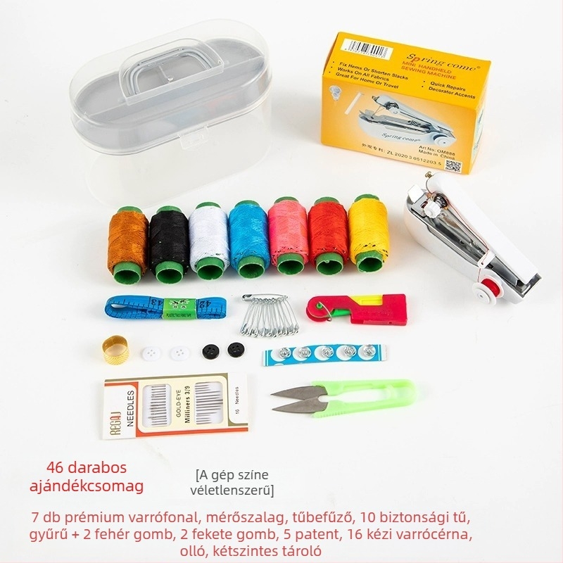 Hordozható zsebvarrógép háztartási használatra — modern stílus, 0,3 kg