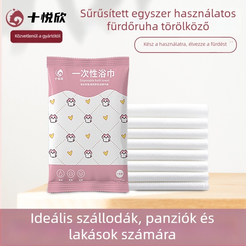 Ten joyful márkával ellátott egyszer használatos mikroszálas fürdőlepedő szalonoknak és szállodák számára, egyedi csomagolás, gyors nedvszívás 0–5 s, nemszövött alap, testreszabható