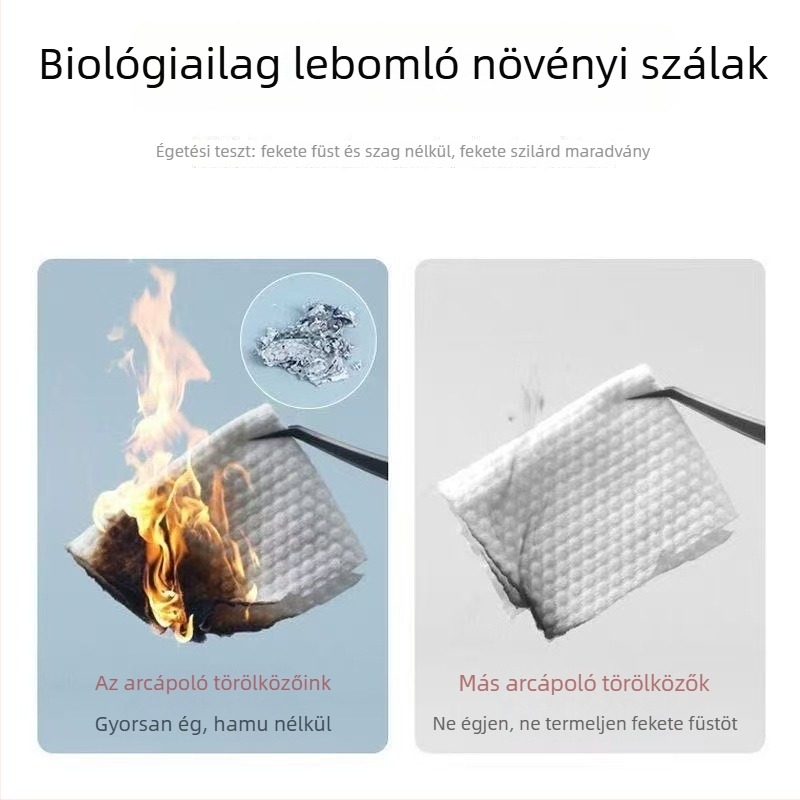 Egyszer használatos arc törölközők, nagy tekercs, 600 g, ultra vastag gyöngyház textúra, növényi rostból, testreszabás lehetséges, családi csomag, szépségszalonok és fodrászatok számára