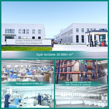 Kompesszált egyszer használatos törölköző, 100% viszkóz rostból, testreszabható márkajelzés, feldolgozás rajzokkal, mintákkal és anyagokkal, nedvességfelszívódás 0–5 s, ideális hoteleknek és utazásokhoz