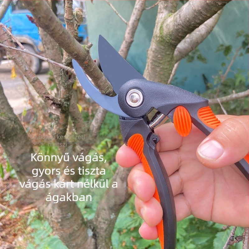 Juwo Metszőolló – ergonómikus kialakítás, kíméli az erőt kertészeti, gyümölcsfák, szőlő és palánták között