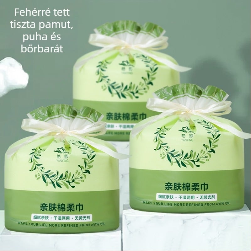 Egyszer használatos arc törölköző — Shadows, ultrafin rostok, formázott szövet és egyenes szövés, testreszabás nélküli