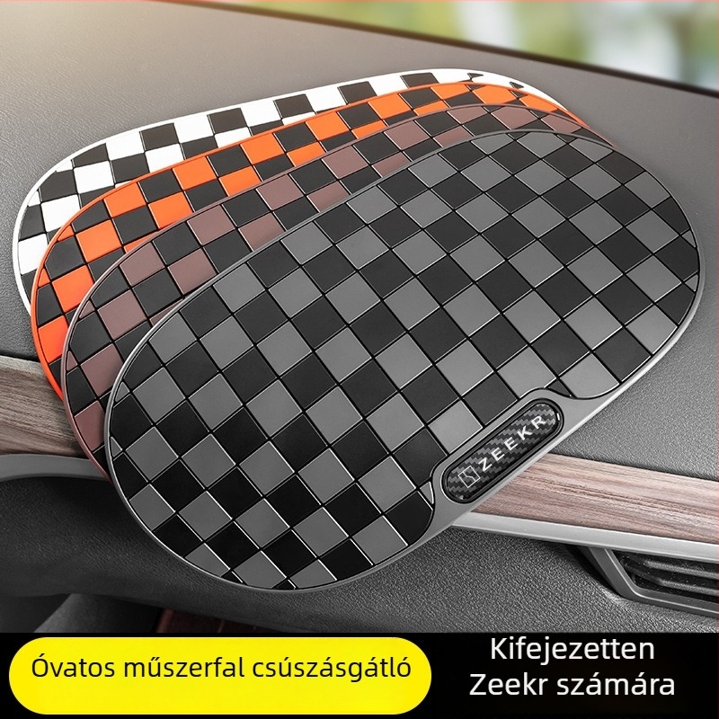 Csúszásmentes műszerfal tároló matrac Zeekr 007/001/009, Zeekr X és 7X Mix számára — PVC, Fang Meng márka, Guangzhou eredet