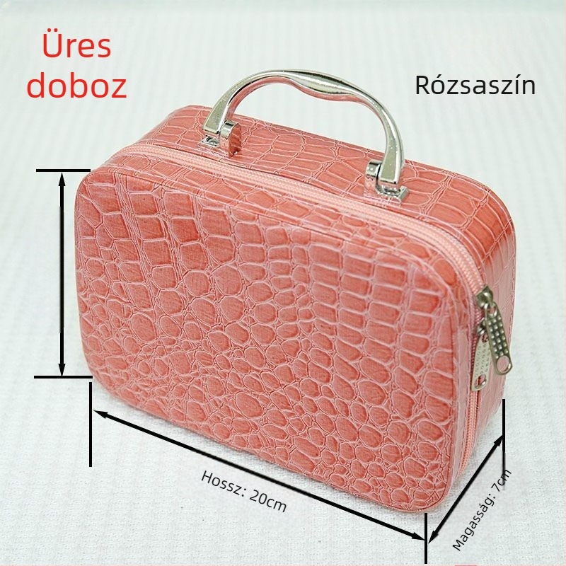Varró doboz készlet - hordozható otthoni varrókészlet, aranyos stílus