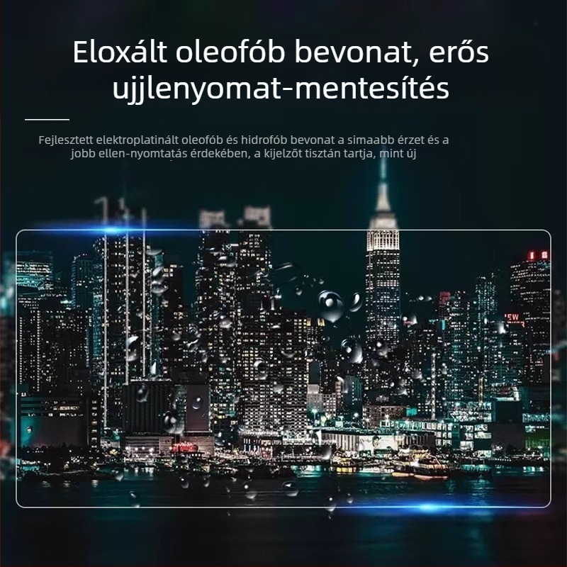 BYD Song PRO DMI navigációs kijelző védőfólia – nano film, edzett, ujjlenyomat-mentes, karcolásálló, hőálló