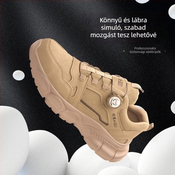 Férfi szigetelt védőcipők villanyszerelőknek 6kV szigeteléssel, acélorrú, alacsony szárú, ütés- és perforációálló