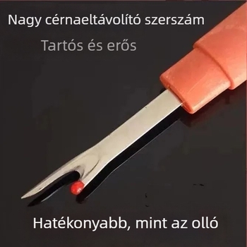 Nagy méretű varráskihúzó eszköz keresztszemes hímzéshez és ruhák varráshoz