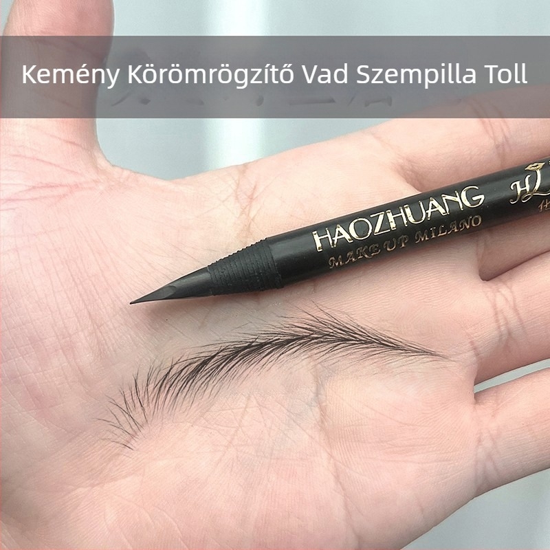 Sminkes szemöldök ceruza, vízálló, hosszú tartósságú, ultra-finom heg, nők számára
