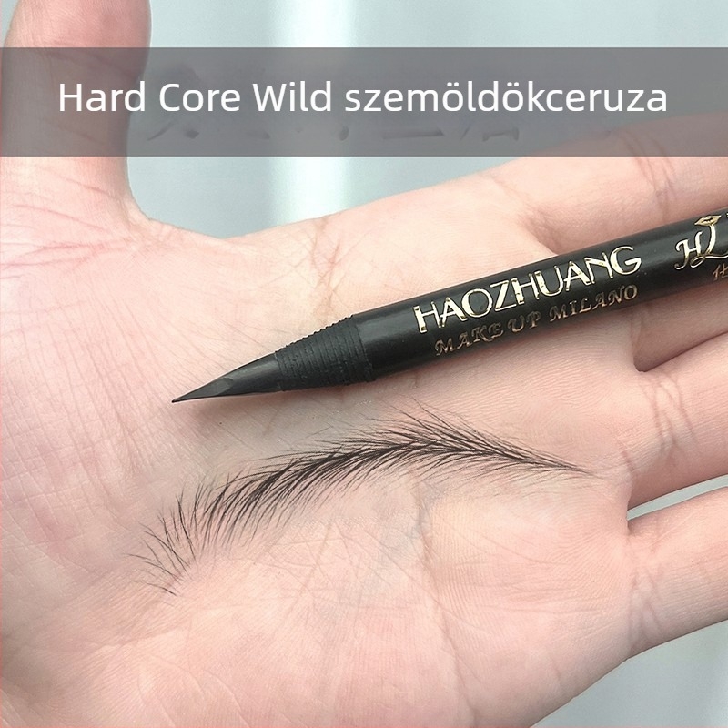 Vízálló szemöldökceruza ultrafin heggel, hosszú tartósságú és precíz vonalú szemöldökhöz – professzionális használatra