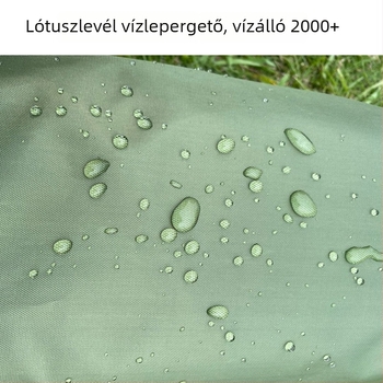 Branch Road Kültéri kemping esőálló vászon, hatszögletű talajtakaró matrac és nedvességálló alátét