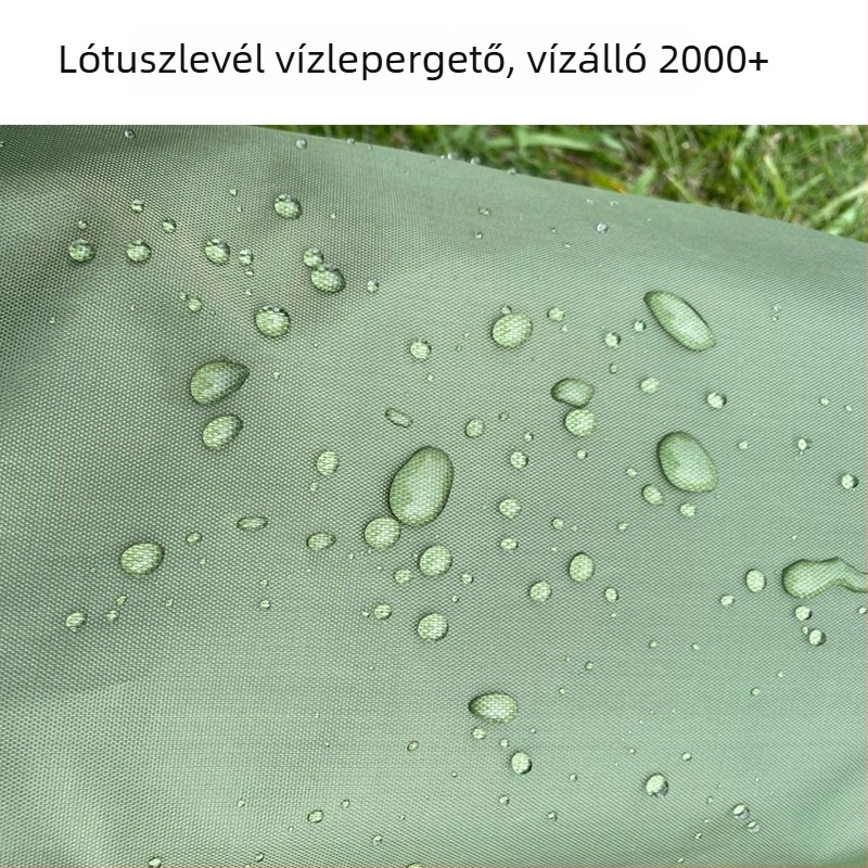 Branch Road Kültéri kemping esőálló vászon, hatszögletű talajtakaró matrac és nedvességálló alátét
