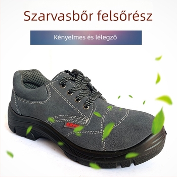6kV-os szigetelt villanyszerelő cipő, egész éves használatra, velúr felső, ütésálló és kopásálló