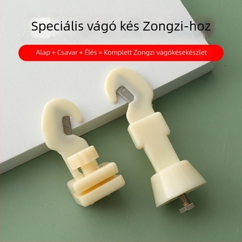 Rizses csomagokhoz vonalszabó kés, cserélhető penge, minimalistikus dizájn