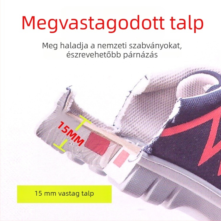 Double Star szigetelt cipő elektromos munkákhoz, hálós felsőrész, alacsony profilú