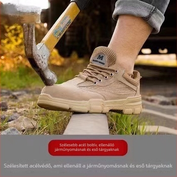 Szigetelt villanyszerelő cipő, átütés elleni és becsapódás elleni védelem, csúszásmentes, sav- és lúgálló