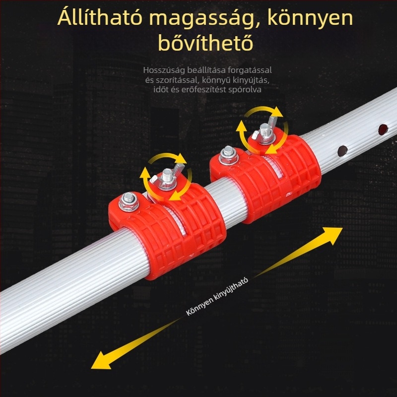 Teleszkópos metszőpálca alumíniumötvözetből, vastított kivitel, többfunkciós magaslatra tervezett kerti eszköz