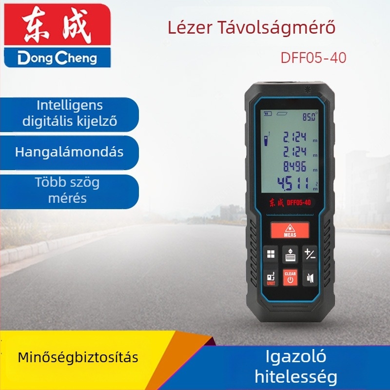 Dongcheng hordozható lézeres távolságmérő – 40 m-ig