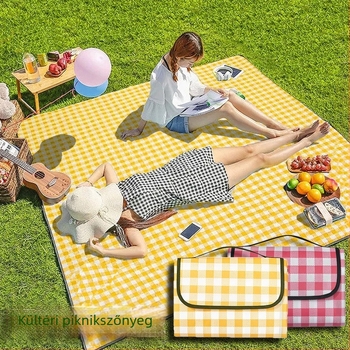 Piknik matrac, nedvességálló és vastag, kempingezéshez és szabadtéri tevékenységekhez