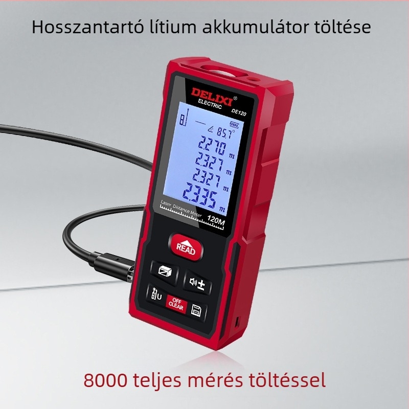 Delixi Electric Lézeres távolságmérő, infravörös nagy pontosság, DLD sorozat, ipari alkalmazás