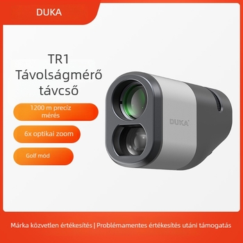 Duke Tr1 kültéri lézeres távolságmérő infravörös mérőeszközzel és elektronikus vonalzóval, kiváló precizitás