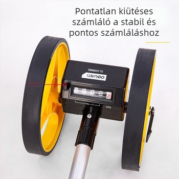 Deli kézi távolságmérő DL330062, mérési tartomány 099999.9m, pontosság 5%mm