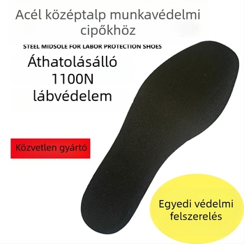 Munkavédelmi cipő, anti-statikus, perforációálló, mangánacél középtalp, alacsony fazon