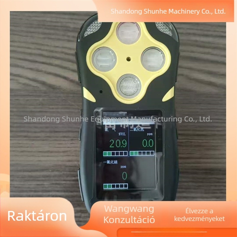 CD3 gázdetektor TFT színes LCD kijelzővel és digitális kijelzővel