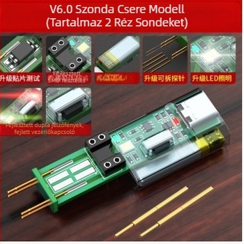 6. generációs optokapcsoló teszter, YH2125 modell, márka WU