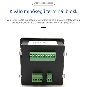 PD818E-9S4 Háromfázisú többfunkciós digitális teljesítménymérő, ampermérő és voltmérő, Rolandfu