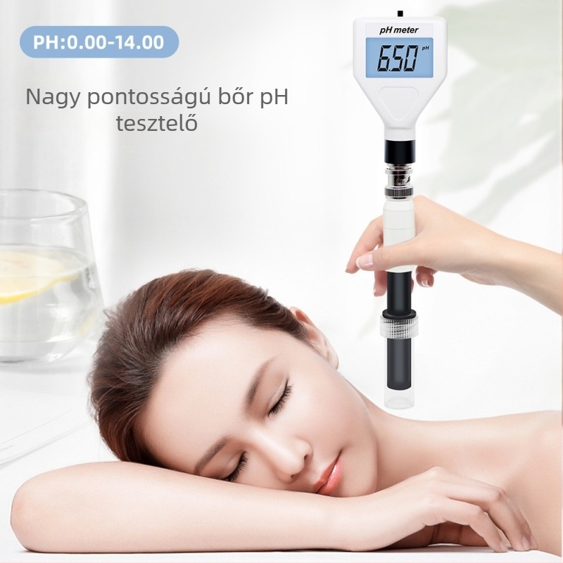 Digitális pH-tesztelő fehér külsővel, új modell