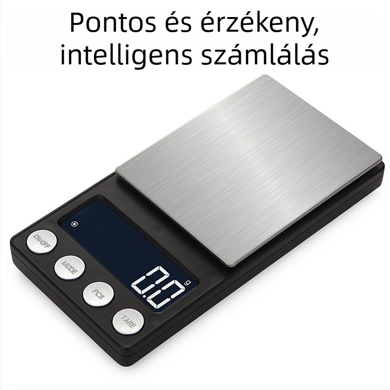 Changxie CX-186 precíz elektronikus zsebmérleg ékszerekhez, 0.01 ct