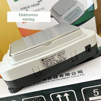 Jinnuo elektronikus mérleg YP2000/1000, felbontás 0,01 g, számolás és mérés, újratölthető