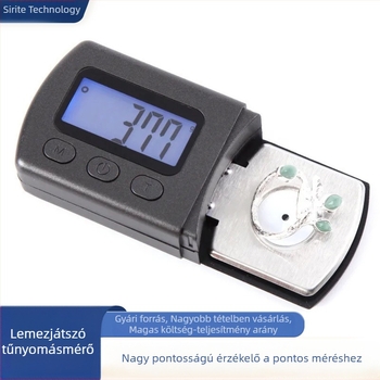 Elektronikus nyomásmérő gramofon tűhöz, precíz ékszer mérleg 5 g / 0,01 g
