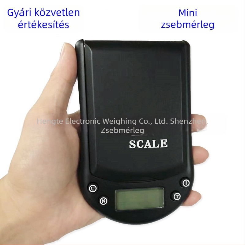 Hordozható ékszer-mérleg, elektronikus mérleg 0,01 g pontossággal, karátmérleg, tealevelekhez