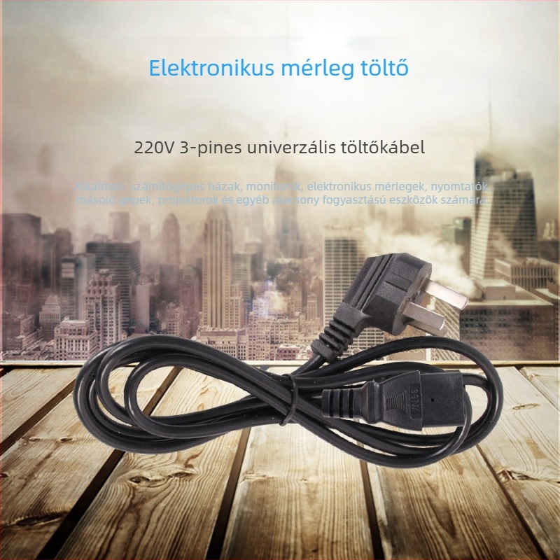 Huiteng Elektronikus Mérleg – Eredeti Töltő, Univerzális Tápegység-kábel Platform Mérleghez