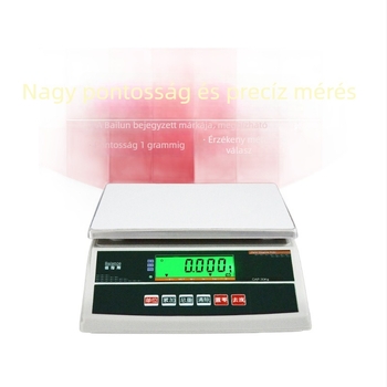 Barenens BWS-SNR platformmérleg, 30 kg, nagy pontosságú 0,1 g