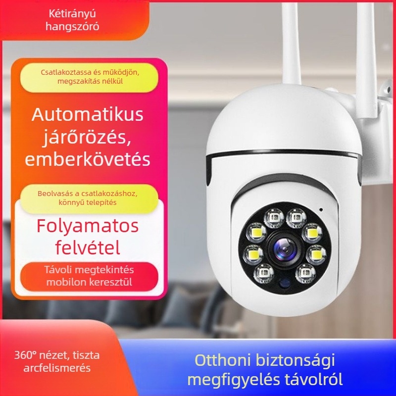 Jiakasi W100 Vezeték nélküli WiFi Okos Otthoni Biztonsági Kamera Távoli Hálózati Videó Rögzítővel, HD Minden-az-Egyben Egység