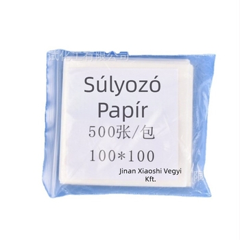 Súlypapír – Megvastagított – Fa-cellulóz alapú papír – Laboratóriumi és orvosi felhasználásra