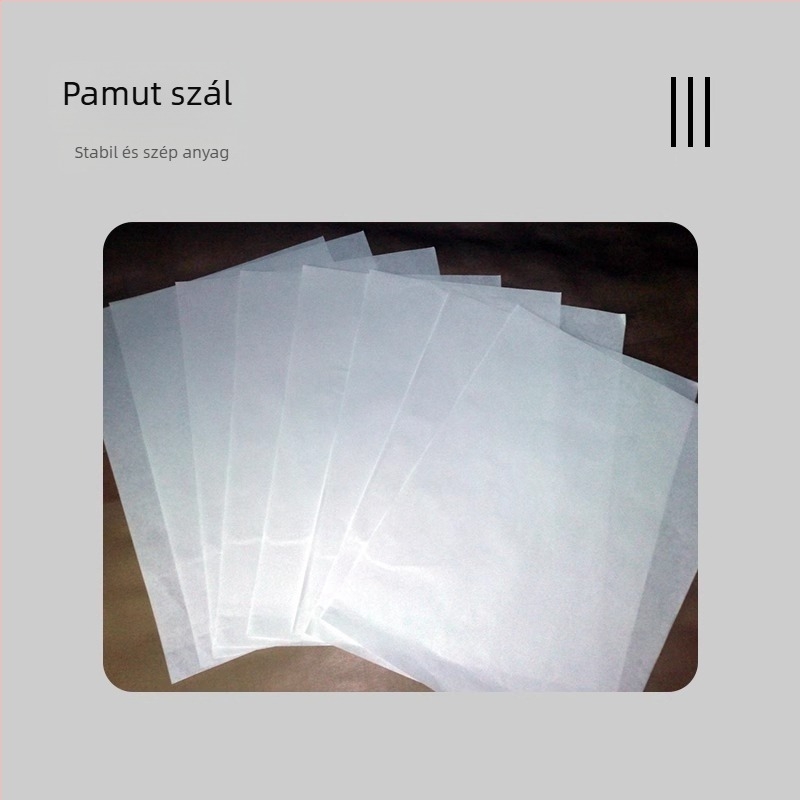 Súlypapír – Megvastagított – Fa-cellulóz alapú papír – Laboratóriumi és orvosi felhasználásra